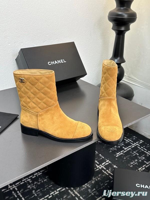 Chanel 2025 SS Short Boots Essential Fall Winter Item - LY00420