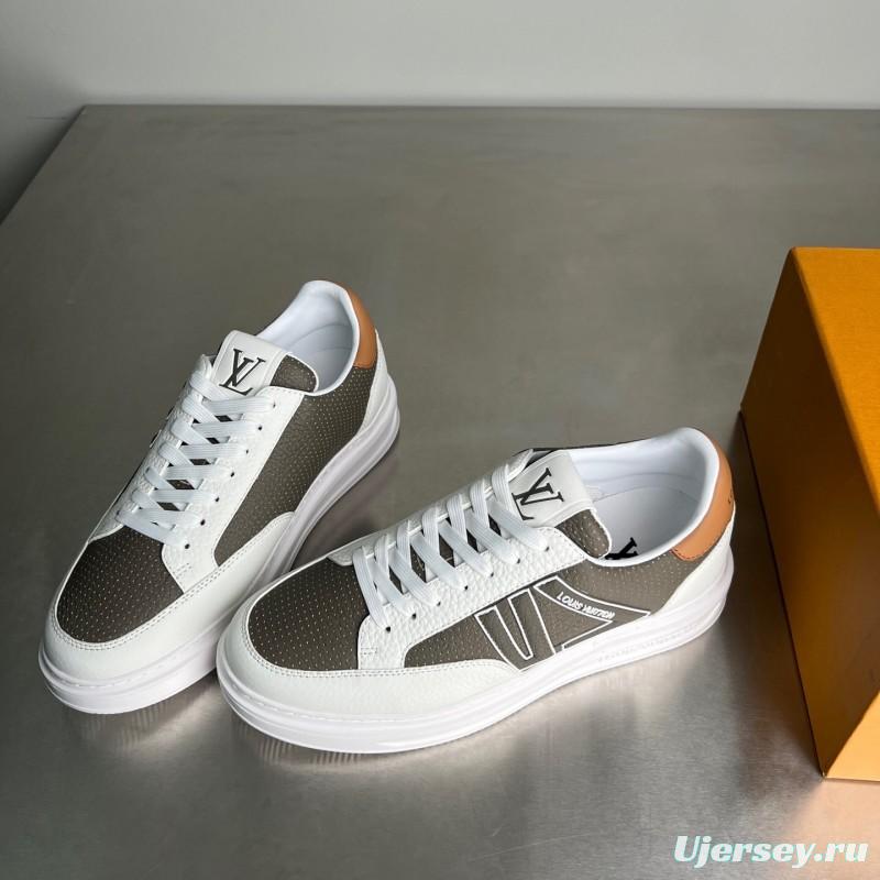 Lv Beverly Hills Low Top Fashion Sneakers Men's Shoes - 2025SS