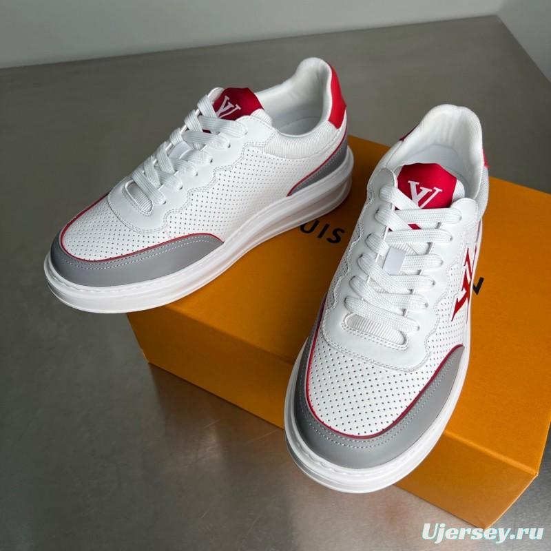 Lv Beverly Hills Low-Top Fashion Sneakers Men's Shoes - YC