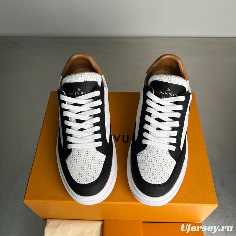 Lv Beverly Hills Low-Top Fashion Sneakers Men's Shoes - YC