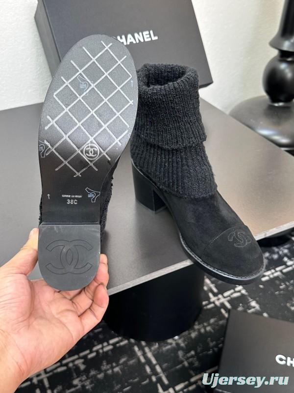 Chanel 2025/SS Short Boots Essential Autumn Winter Item - LY00260
