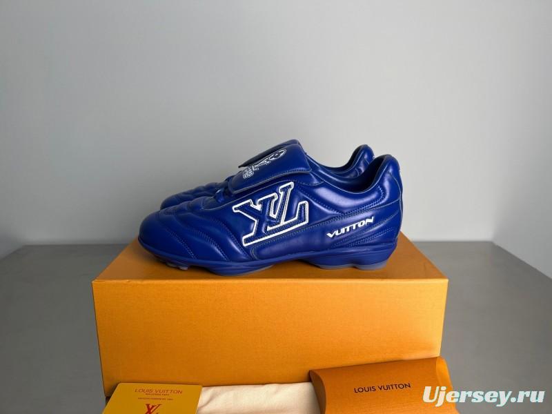 Louis Vuitton Footprint Soccer Sneakers Unisex Sport Shoes - Footprint Soccer
