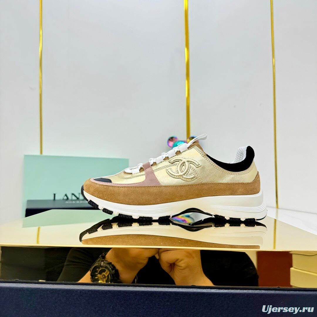 Chanel Spring/Summer 2025 Thick Sole Casual Sneakers - AS00310