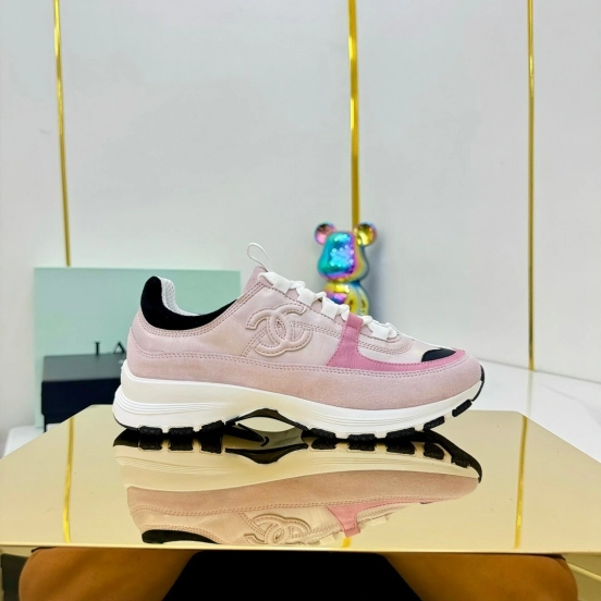 Chanel 2025 SS Chunky Sole Casual Sneakers - AS00310