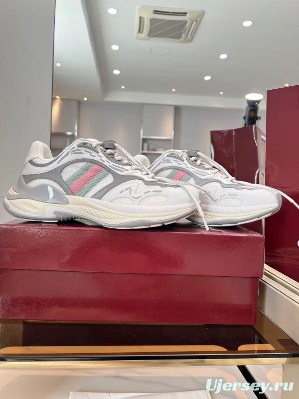 Gucci 2025 SS Collection 2.0 Sneakers with Retro-Futuristic Design - LY00460