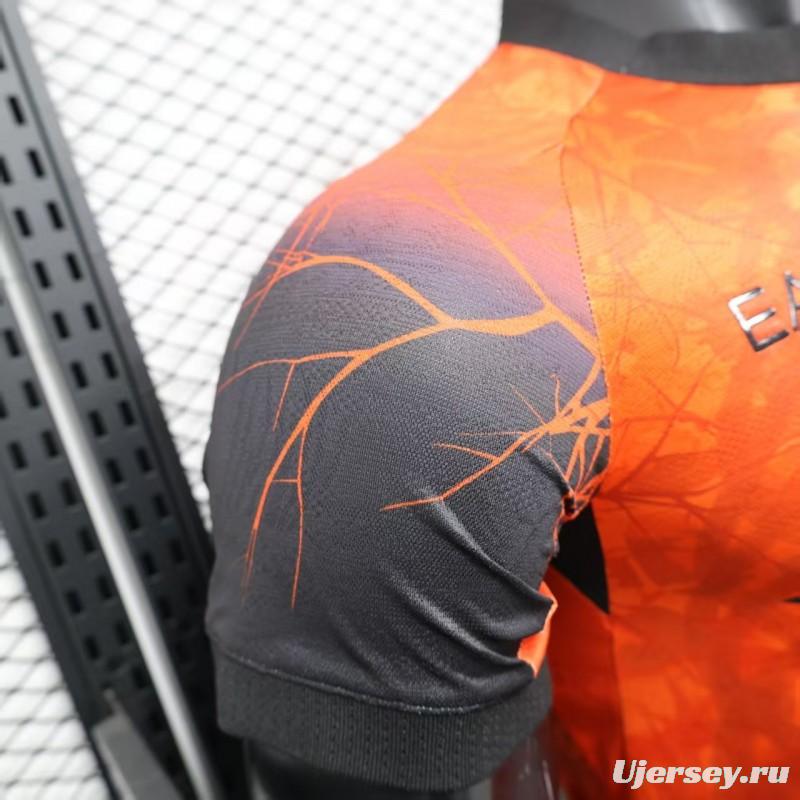 Player Version 25/26 Napoli Halloween Orange Jersey-Glow In Dark