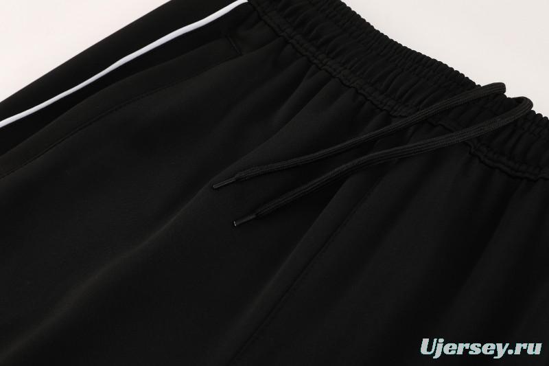 2025 Adidas Grey Full Zipper Jacket+Long Pants