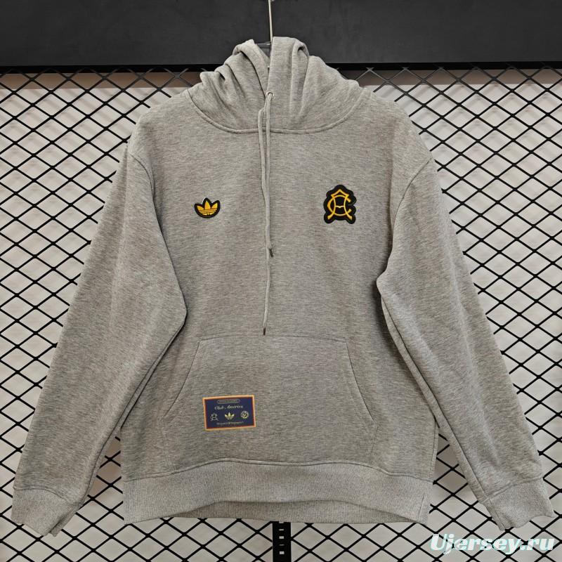 Adidas x Club America Retro Embroidered Logo Hoodie
