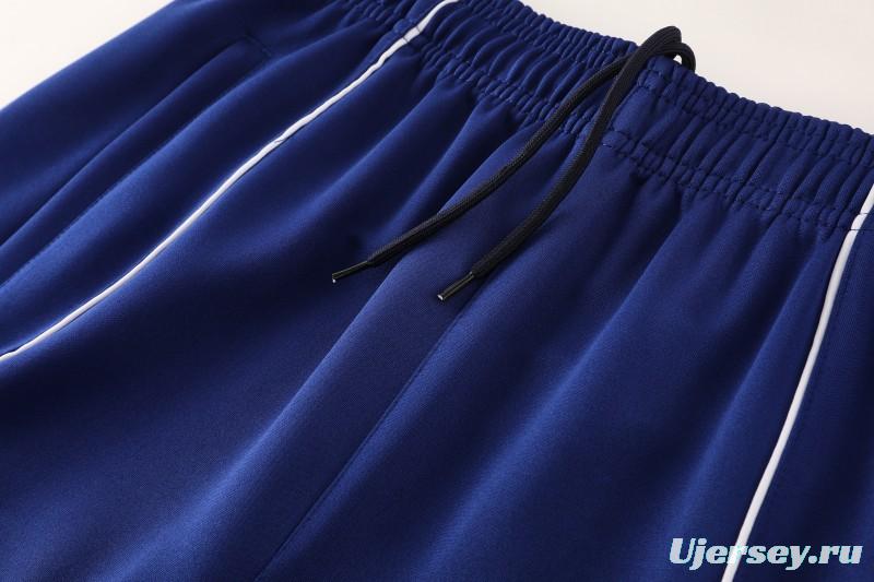 25/26 Arsenal FC Royal Blue Full zipper Jacket Tracksuit+ long pants