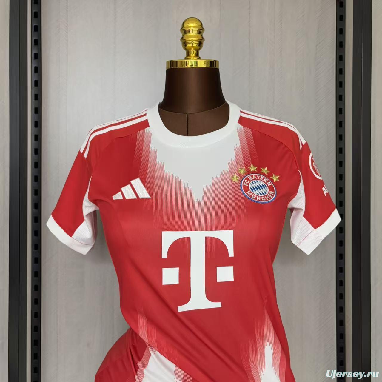 25/26 Women Bayern Munich Home Jersey