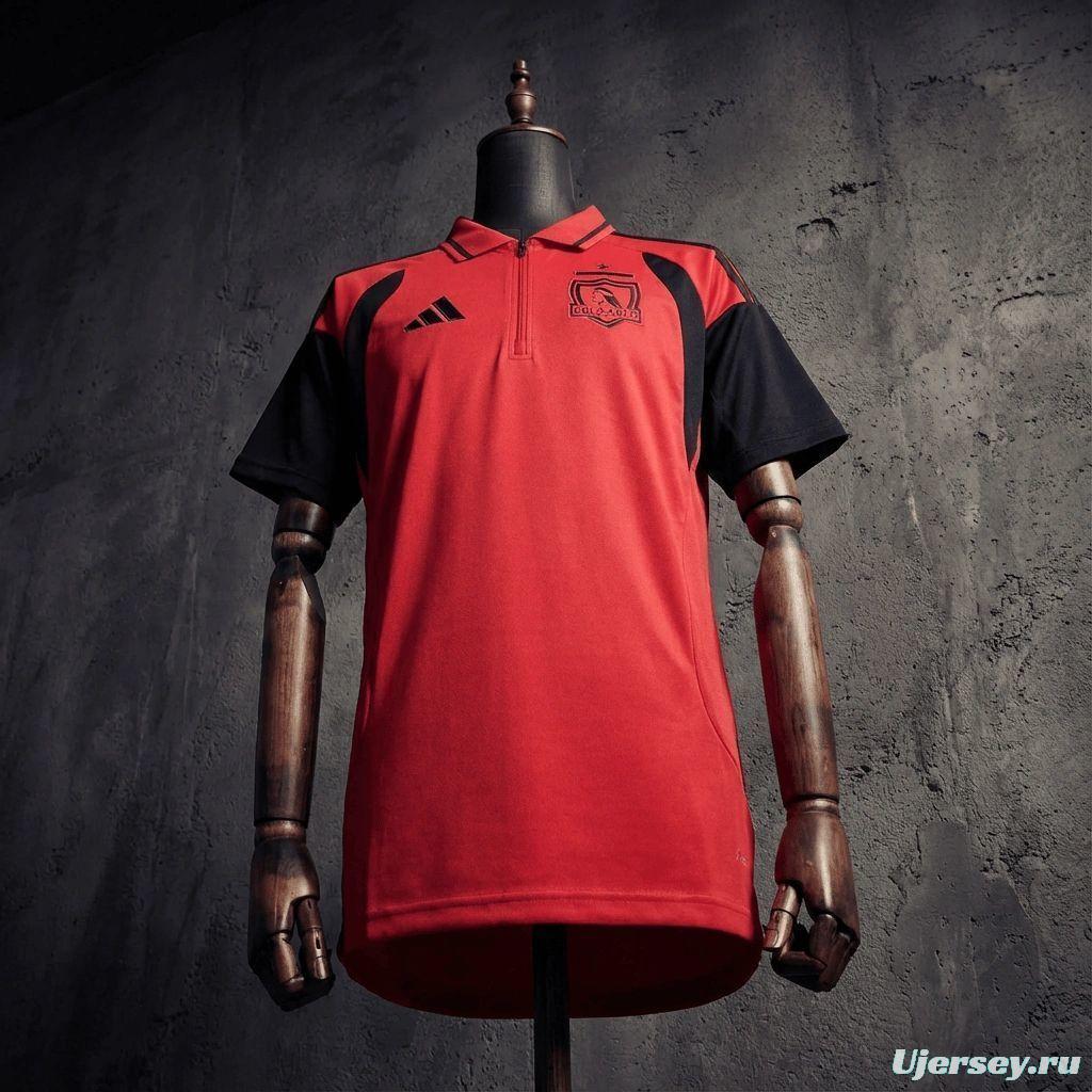 2026 Colo Colo Training Jersey Red Jersey
