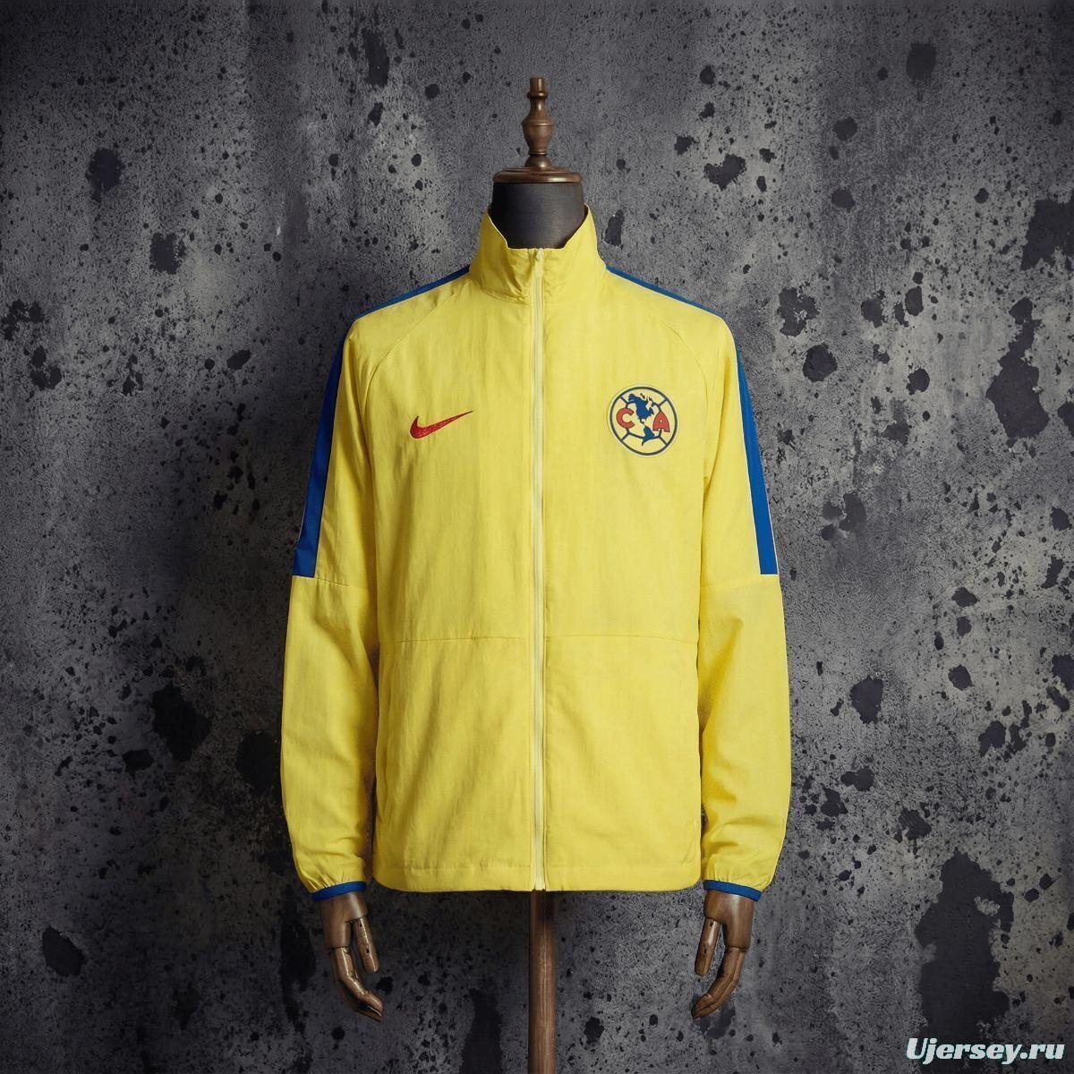 2026 Club America Yellow Jacket Windbreaker