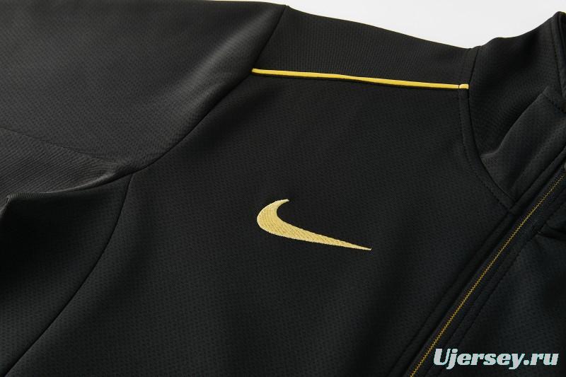 2026 NIKE Black Full Zipper Jacket + Long Pants