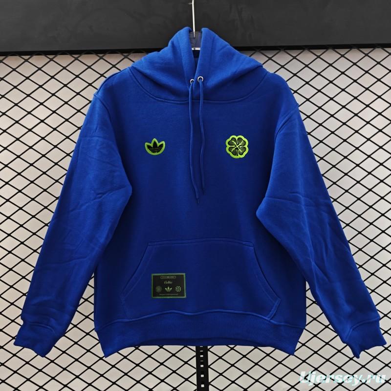 25/26 Celtic Embroidered Logo Hoodie 9 Colors