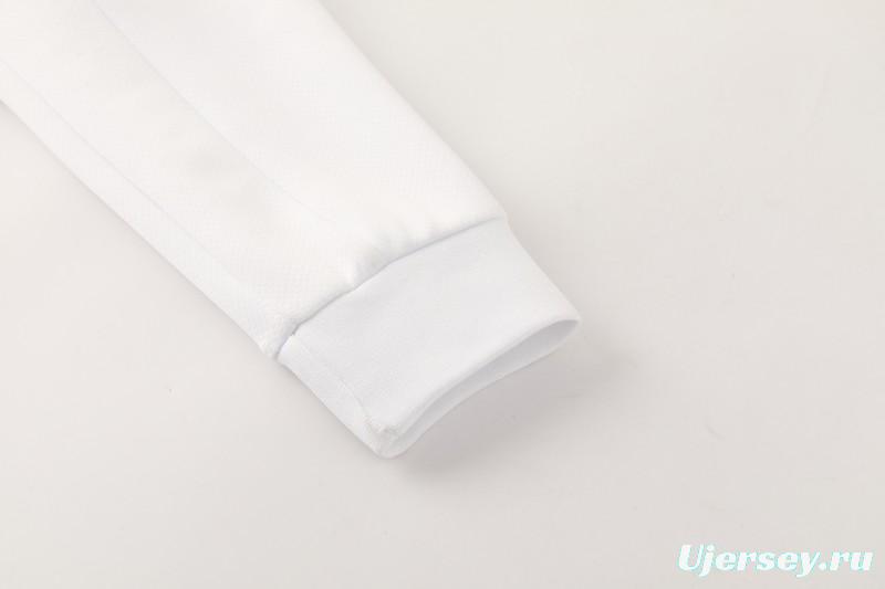 2026 NIKE White Full Zipper Jacket + Long Pants