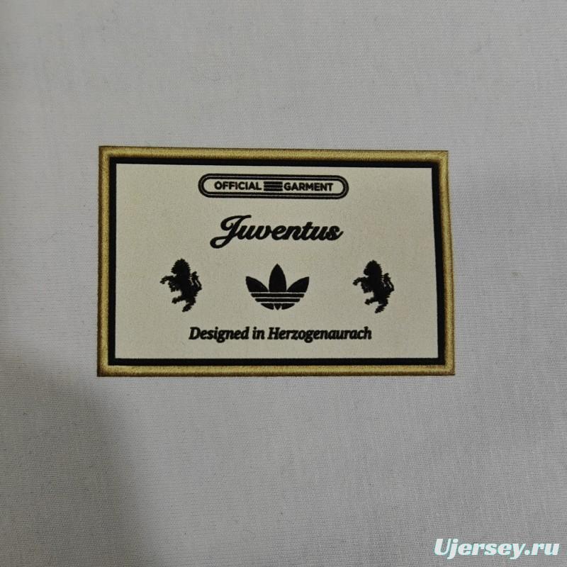 25/26 Juventus Embroidered Logo Hoodie 9 Colors