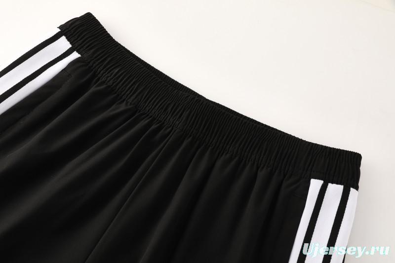 2026 Germany Hoodie Black Full Zipper Windbreaker + Long Pants