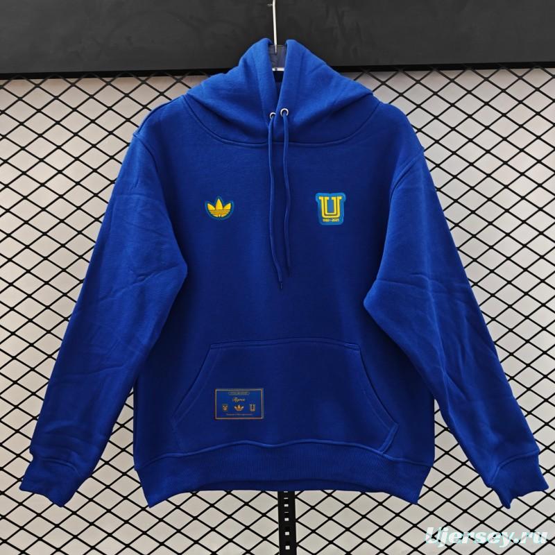25/26 Tigres UANL Embroidered Logo Hoodie 9 Colors