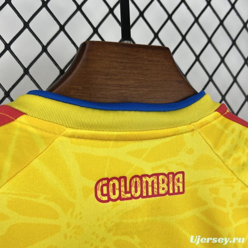 2026 Kids Colombia World Cup Home Kit