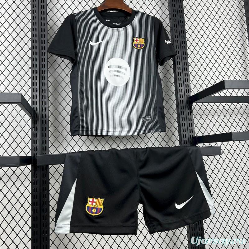 2025/26 Kids Barcelona Goalkeeper Kit