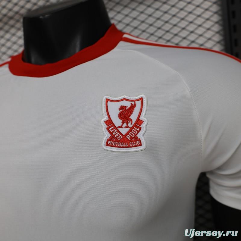 Player Version 26/27 Liverpool  White Terrace Icons Jersey