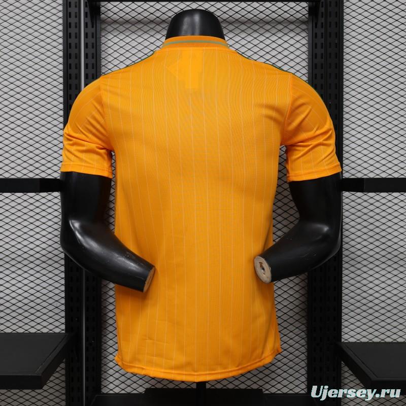 Player Version 2026 Ivory Coast Orange Terrace Icons White Jersey