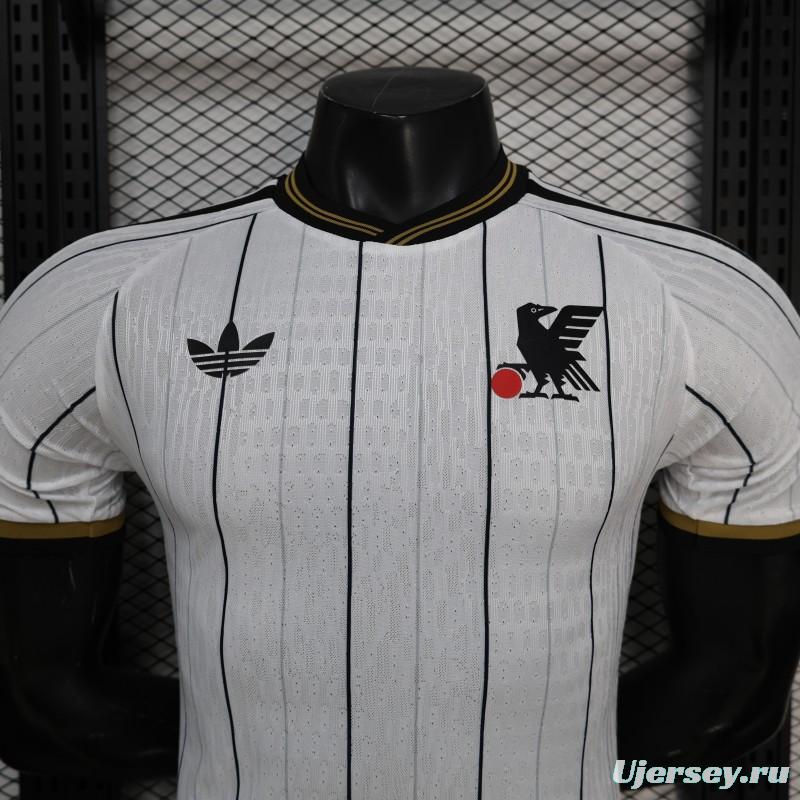 2026 Player Version Japan White with Black Pinstripes Jersey