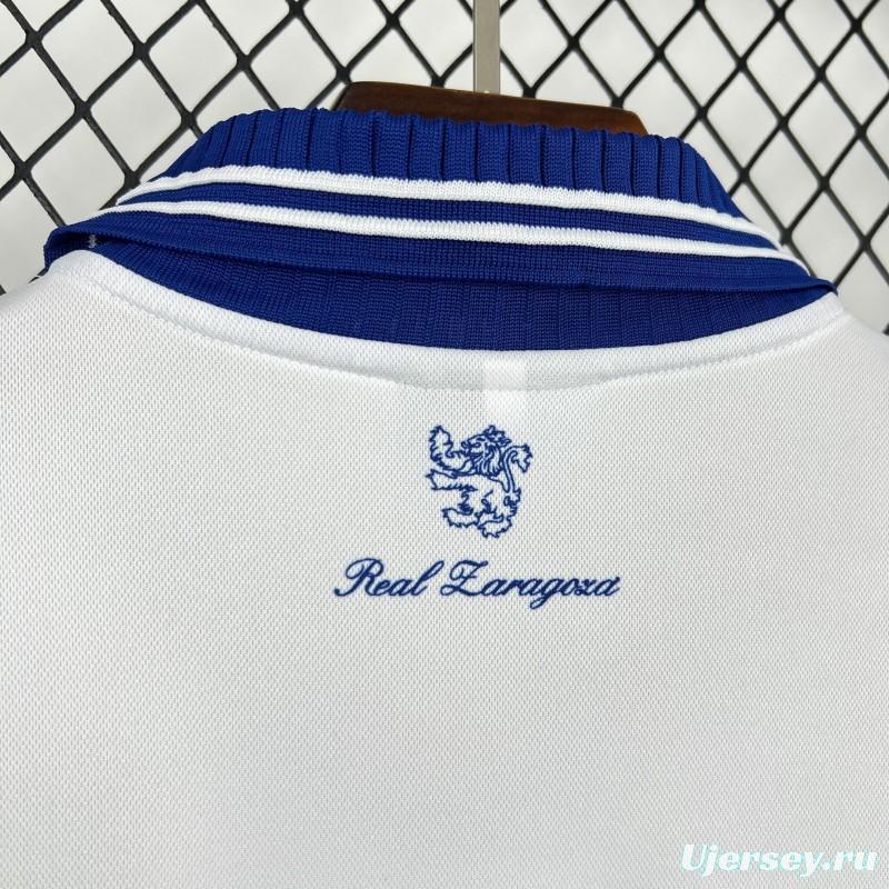 2000/01 Retro Real Zaragoza Home Jersey
