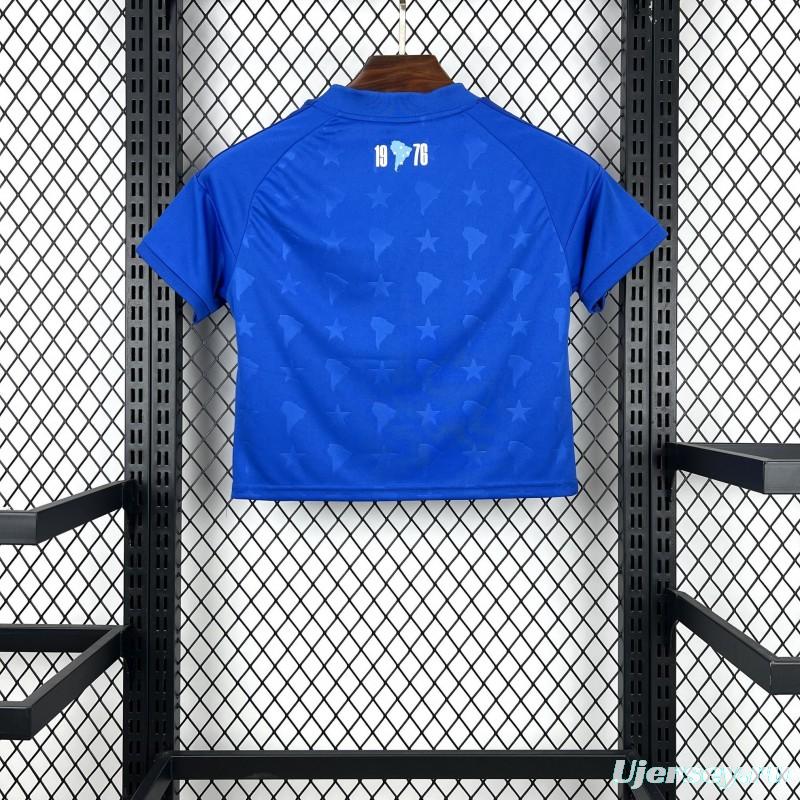 2026/27 Womens Cruzeiro Crop Top Home Jersey