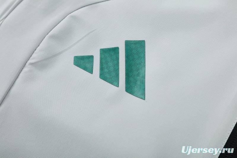 26/27 Algeria Full Zipper Hooded Jacket Tracksuit + Long Pants