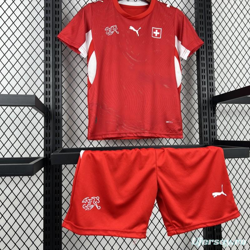 2026 Kids Switzerland World Cup Home Kit