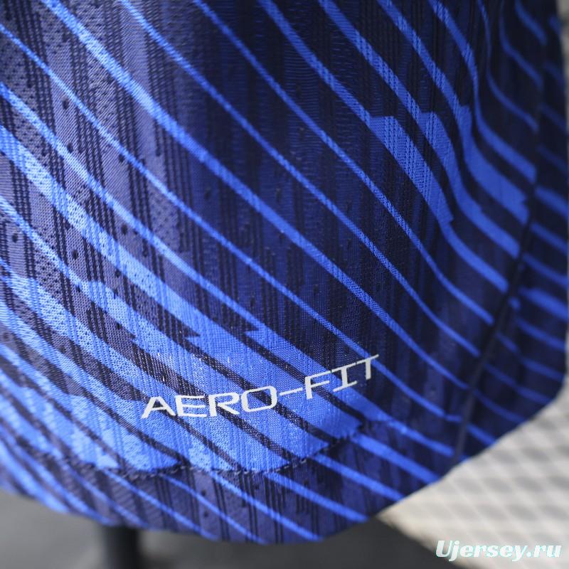 Player Version 2026 France Blue with Diagonal Stripe Pattern Special Edition Jersey