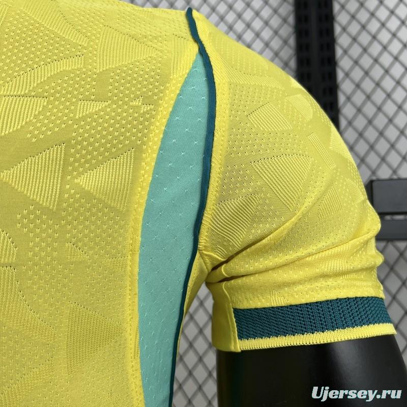 2026 Player Version Mens Brazil World Cup Home Jersey