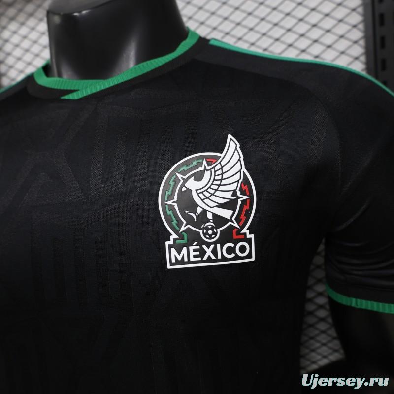 Player Version 2026 Mexico Black Dark Monogram Adidas Originals Special Edition Away Jersey