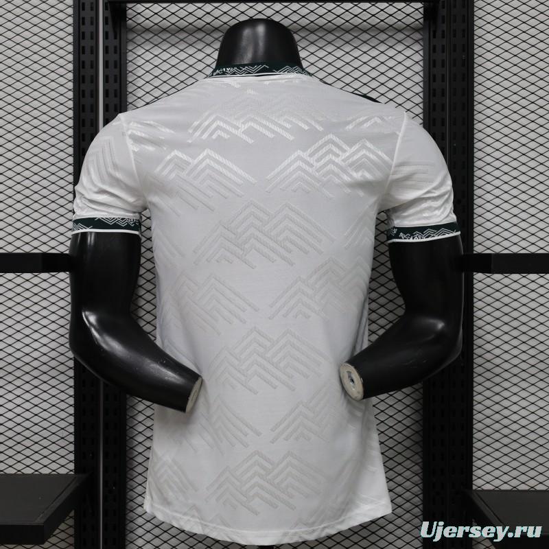 Player Version 26/27 Juventus White with Dark Green Special Edition Jersey