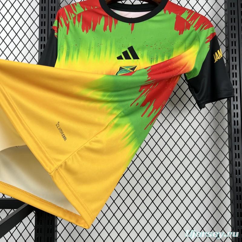 2026 Mens Jamaica X Bob Marley Pre Match Jersey