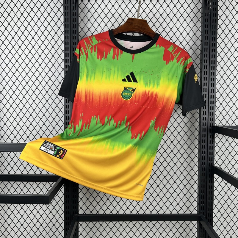 2026 Mens Jamaica X Bob Marley Pre Match Jersey