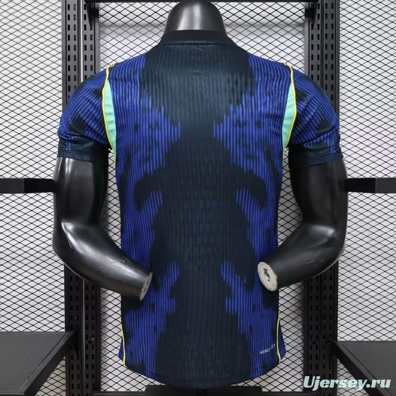 Player Version 2026 Brazil × Jordan Brand Away Navy Blue Jersey