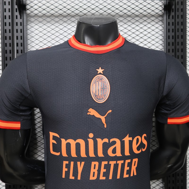 Player Version 26/27 AC Milan Third Black Jersey