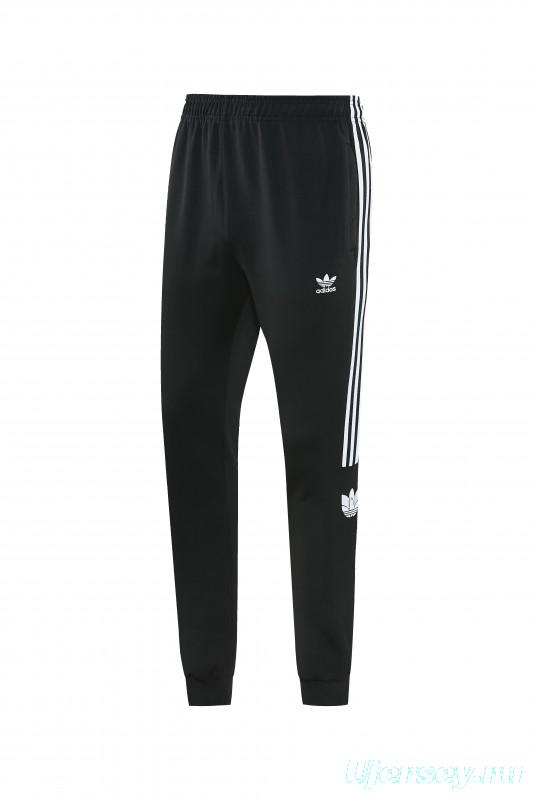 2026 Adidas Black Full Zipper Jacket + Long Pants