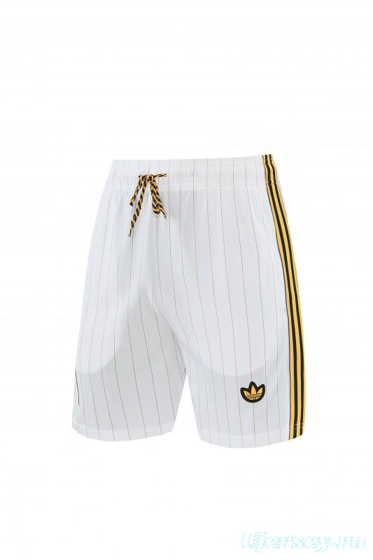 26/27 Manchester United White Short Sleeve+Soccer Shorts