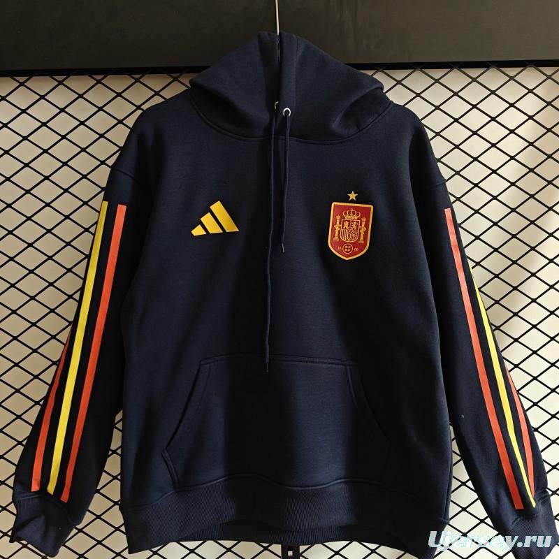Player Version 2026  Spain Home   Fleece Hoodie 9 Colors