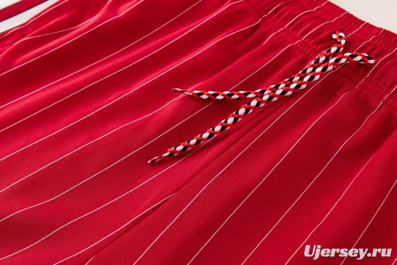 26/27  Manchester United Red Short Sleeve+Soccer Shorts