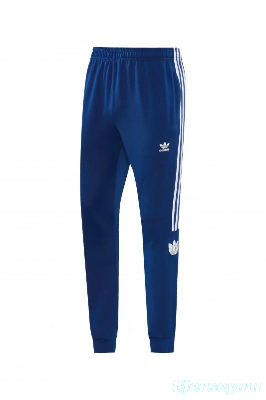 2026  Adidas Royal Blue Full Zipper Jacket + Long Pants