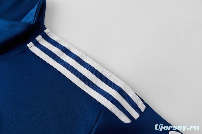 2026  Adidas Royal Blue Full Zipper Jacket + Long Pants