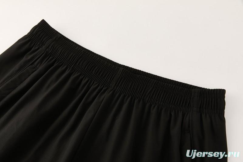 26/27 Liverpool Cream Full Zipper Hooded Jacket Tracksuit + Black Long Pants