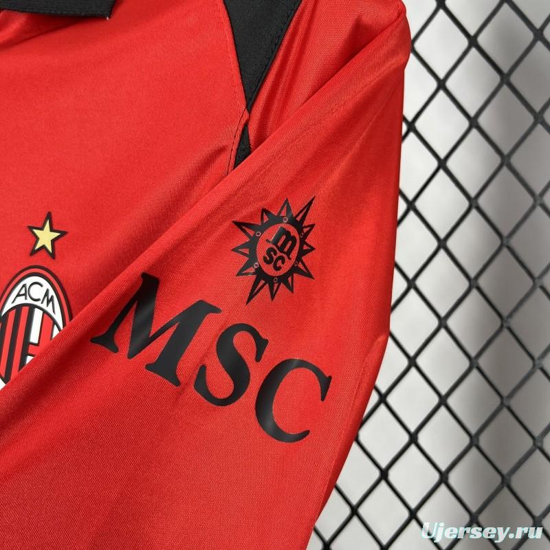 2026/27 Mens AC Milan Fourth Long Sleeve Jersey