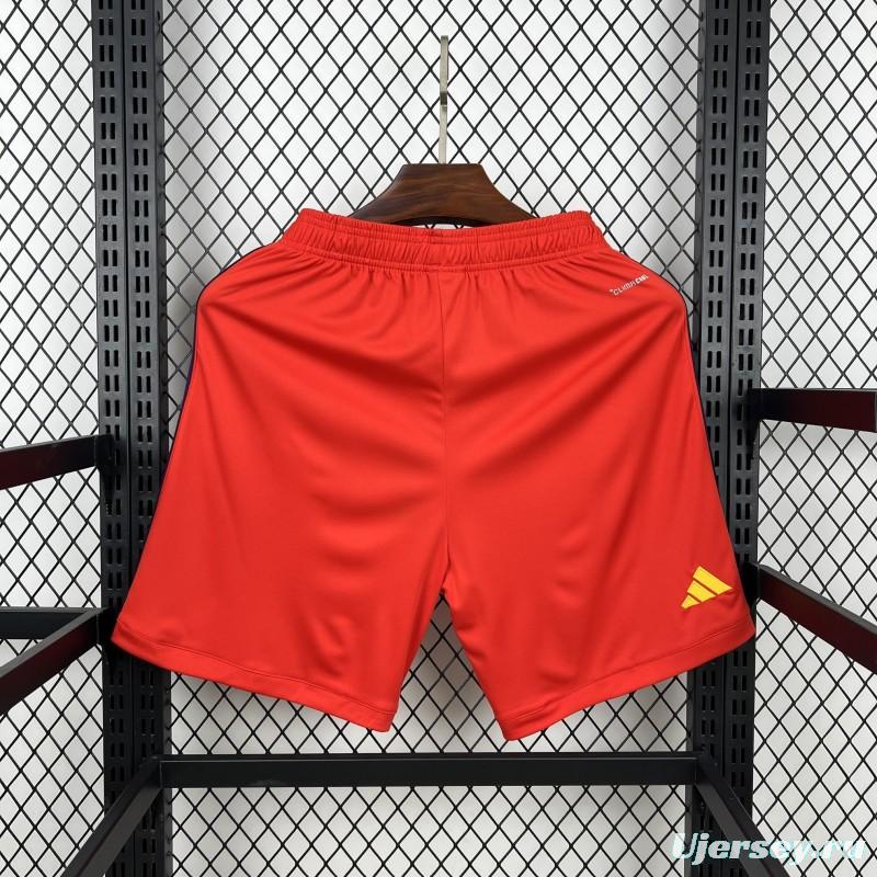2026 Mens Spain World Cup Home Shorts