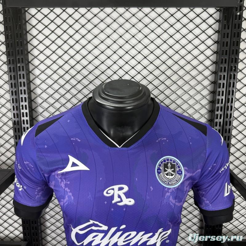 Player Version 25/26 Mazatlán FC Purple with Marble Wash Texture Jersey