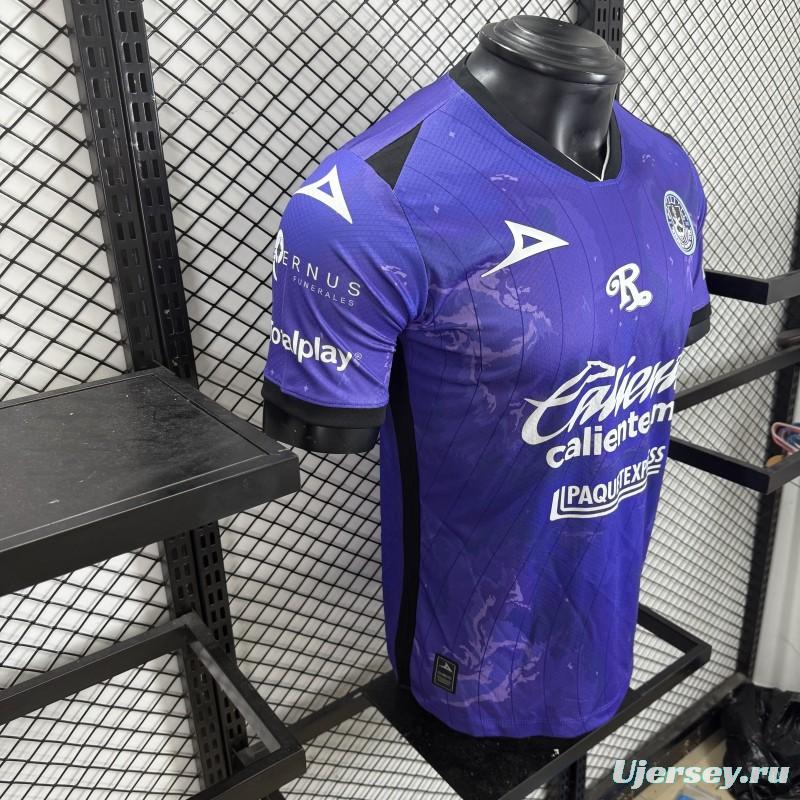 Player Version 25/26 Mazatlán FC Purple with Marble Wash Texture Jersey